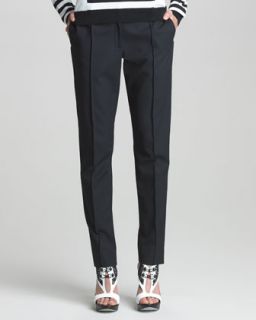 Womens Classic Stovepipe Pants, Black   Jason Wu   Black (2)