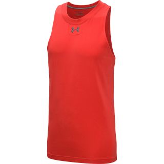 UNDER ARMOUR Mens UA Charged Cotton Tank Top   Size: Xl, Red/graphite
