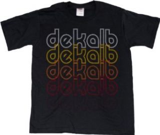 DEKALB, ILLINOIS Retro Vintage Style Youth T shirt: Clothing