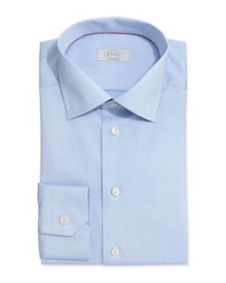 Mens Solid Fine Twill Dress Shirt, Light Blue   Eton   Lt blue (15)