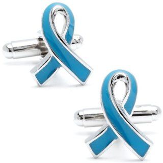 Cufflinks, Inc. CC BCA SL 2 Prostate Awareness Ribbon Cufflinks: Inc. Cufflinks: Jewelry