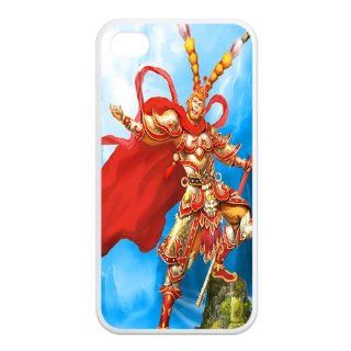 Mystic Zone Import Monkey King iPhone 4 Case for iPhone 4/4S Hard Cover Chinese Household Animation Fits Case KEK0985 Cell Phones & Accessories