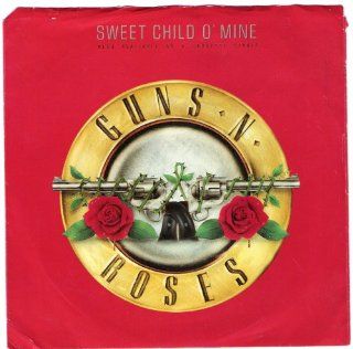 Sweet Child O' Mine / It's So Easy 7" 45 Music