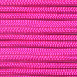Paracord Planet 550 lb, 100' Foot Hank, Neon Pink Parachute Cord. Also known as paracord rope, parachute rope, utility cord, tactical cord, and military cord. USA made to provide durability and strength.  Climbing Utility Cord  Sports & Outdoors