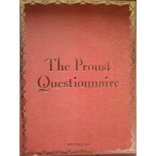 The Proust Questionnaire: Marcel Proust: 9782759401246: Books