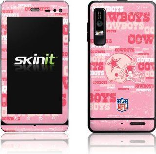 NFL   Dallas Cowboys   Dallas Cowboys   Blast Pink   Motorola Droid 3   Skinit Skin Cell Phones & Accessories