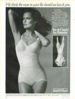 We think the man in your life should see less Poirette It's a Cinch bra ad 1974: Entertainment Collectibles