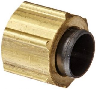 Eaton Weatherhead 1261X4A Brass CA360 & Plastic Polyline Flareless Brass Fitting, Nut/Sleeve Assembly, 1/4" Tube OD: Industrial Tube Fittings: Industrial & Scientific