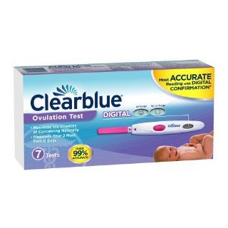 Clearblue Easy Digital Ovulation Test, 7 Count (Packaging May Vary) Health & Personal Care