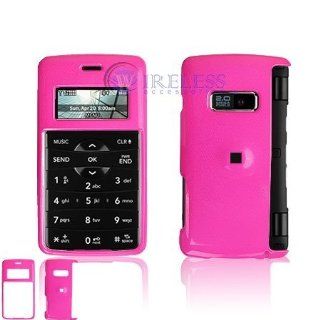 LOOKING DEALS   Solid Pink Case Cover for Brand LG EnV2 VX9100 VX 9100 Protective Cell Phone Hard SNAP ON: Cell Phones & Accessories