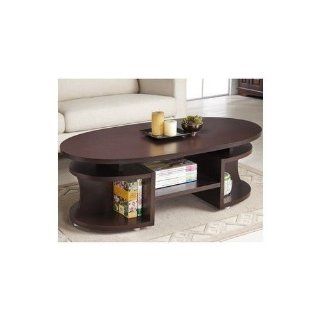 Modern Elliptical Multi Shelf Walnut Coffee Table. his modern coffee table will dramatically update the look of any living room dcor with its modern elevated design and uniquely designed shelving units. A smooth walnut finish looks warm and fits in well w
