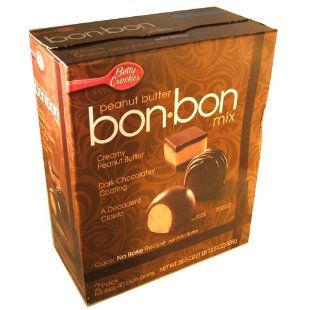 Betty Crocker Peanut Butter bon bon Mix 2 Pack Box Makes 40 Bon Bons : Cake Mixes : Grocery & Gourmet Food