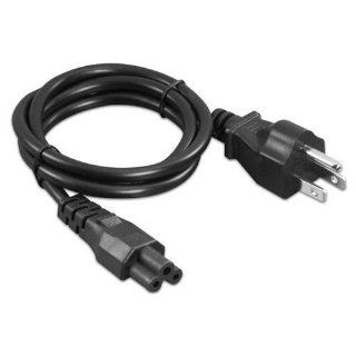High Quality 3 Prong 5 Feet Ac Cord for Compatible with These Laptops: Acer, Asus, Compaq, Hp, Dell, Gateway, Ibm, Toshiba, Lenovo, and Many More Adapters. 3 Prongs USA Standard Power Cable Suitable for Many Application Including Laptop Power Supply, Cable