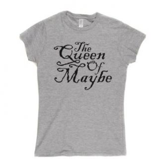 Queen Of Maybe Womens Fashion Fit T shirt at  Womens Clothing store