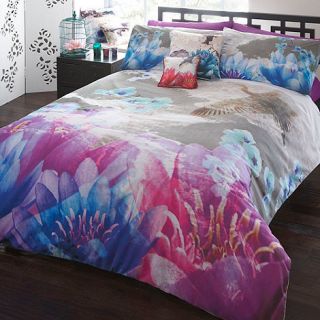 Butterfly Home by Matthew Williamson Designer purple lotus bedding set