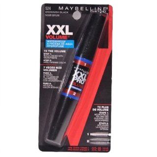 Maybelline XXL Pro, Waterproof, Brownish Black : Mascara : Beauty