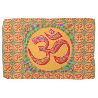 OM MANTRA Symbol : TRUE HOLY ROBE Color Towel