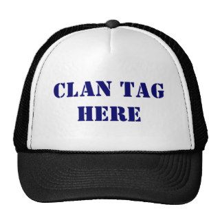 Gamer Clan Tag Hat