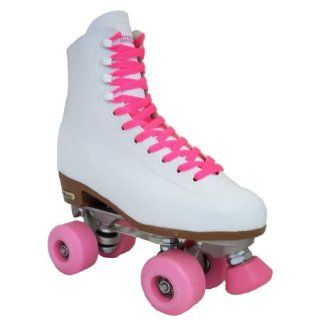 Chicago Outdoor Skates   Chicago Starter White   Pink Outdoor Wheels : Childrens Roller Skates : Sports & Outdoors