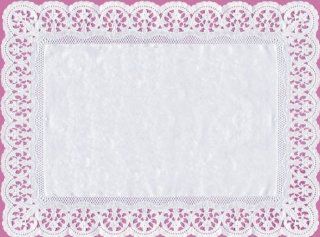 Sisson Imports Doilies Whimsical Lace, Mat, 9 X 6", Pack of 100: Kitchen & Dining
