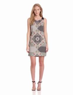 Only Hearts Women's She Might Be In Tangier Sleeveless Shift Dress, Print, X Small at  Womens Clothing store:
