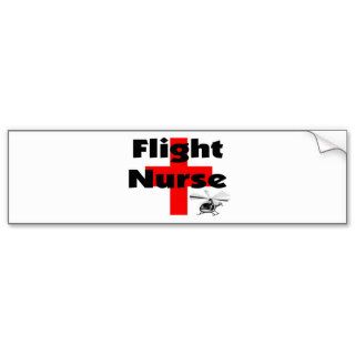 "Flight Nurse" Unique Gift Ideas Bumper Sticker