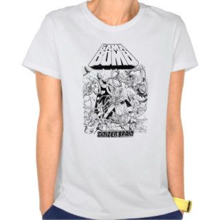 Gama Bomb   Citizen Brain album Girls top T shirts
