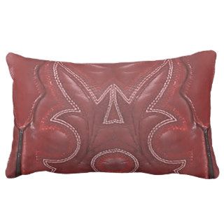 Red Barn South Western Faux Leather Look Pillows