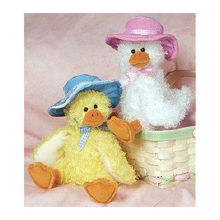 Miss Madeline Stuffed Duck (white): Toys & Games