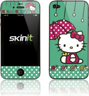 Hello Kitty Polka Dot Umbrella   iPhone 4 & 4s   Skinit Skin: Cell Phones & Accessories