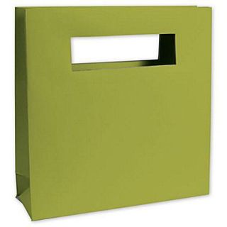 8 x 2 1/2 x 8 Mod Bag Mini Shoppers, Groovy Green  Make More Happen at