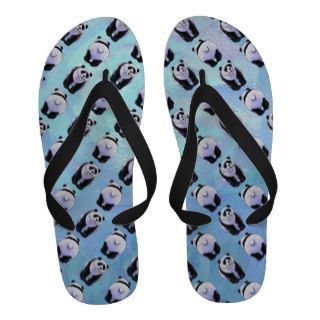 Panda Bear Patterns Sandals