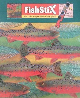Fall River "Fishstix" Puzzle: Toys & Games