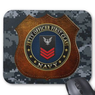 [200] Navy: Petty Officer First Class (PO1) Mousepad