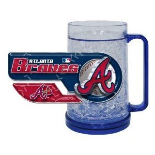 Atlanta Braves Crystal Freezer Mug : Sports & Outdoors