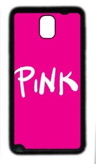 Hot Sale!!!Pink Letter Black TPU Hard Case Cover Protect For samsung galaxy note3 n9000: Cell Phones & Accessories