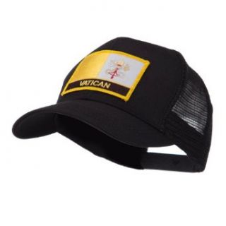 Europe Flag Letter Patched Mesh Cap   Vatican OSFM at  Mens Clothing store
