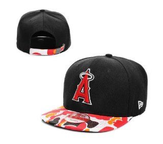 Los Angeles Angels of Anaheim MLB Camo Strapback 9fifty Cap(black)  Sports Fan Beanies  Sports & Outdoors