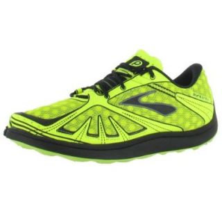 Brooks PureGrit Men's Running Shoes Lightweight Trail Running (9.5 US) Nightlife/Black/Pavement: Shoes