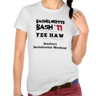 Personalized Yee Haw Bachelorette 11 T shirts