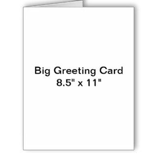 Personalized Big Greeting Card
