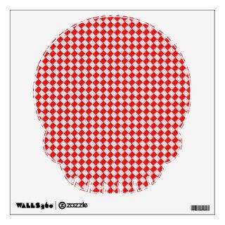 Holiday Decal   Red Checkered Picnic Table Wall Stickers