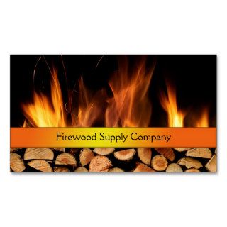 Firewood Supply Company Business Card