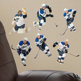 Fathead St. Louis Blues 2010 11 Team Set Wall Graphics : Sports Fan Wall Banners : Sports & Outdoors