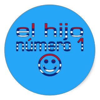 El Hijo Número 1   Number 1 Son in Cuban Sticker