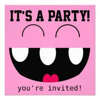 Birthday Party,you're invited Announcement