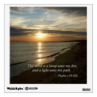 Psalm 119:105 Thy word is a lamp Room Graphics