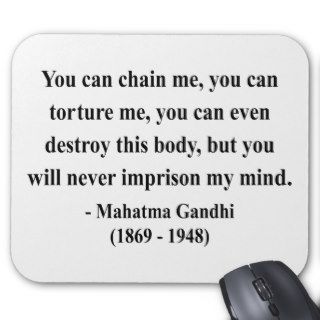 Gandhi Quote 7a Mouse Pads