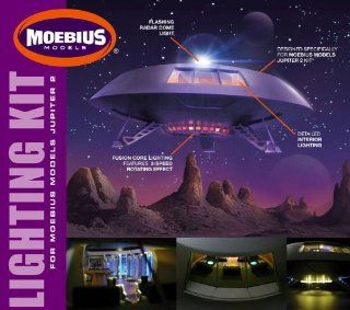 #2097 Moebius Lost in Space Jupiter 2 Lighting Kit, Needs Assembly   Hobby Model Spacecraft Building Kits  