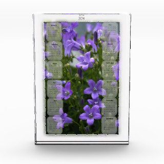 Decorative Birch's Bellflower Calendar 2014 Acrylic Award